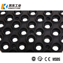 Drainage Holes Interlocking Design Safety Grid Mattings Rubber Floor Mat for Deck